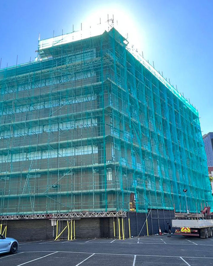 Large Scale Scaffolding - London - BT Scaffolding