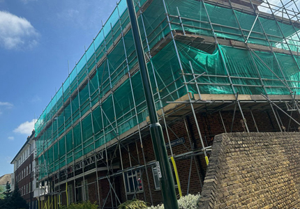 Scaffolding for Residential Refurbishment & Window Cleaning