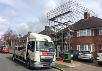 Scaffolding Waltham Abbey
