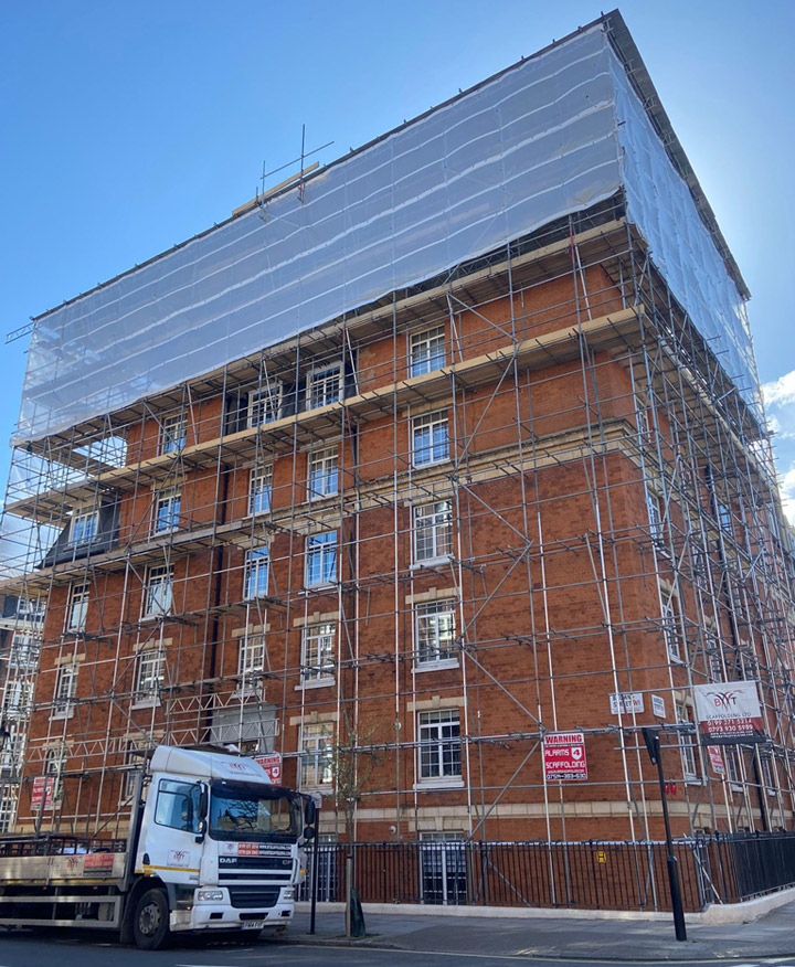 Temporary Roofing - West London - B&T Scaffolding